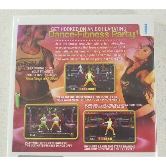 Zumba Fitness Game Nintendo Wii New Sealed - Picture 9 of 9